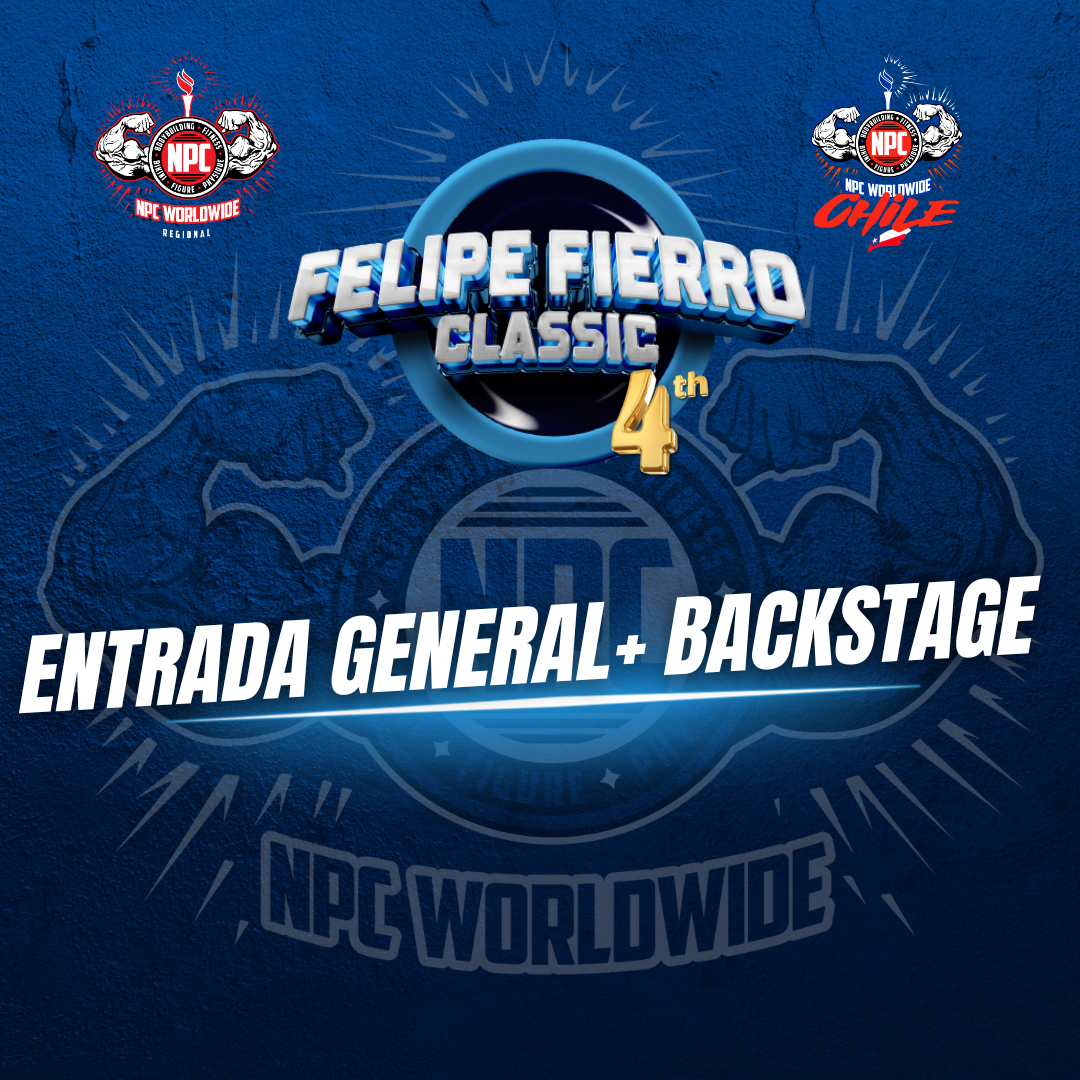 ENTRADA GENERAL + BACKSTAGE